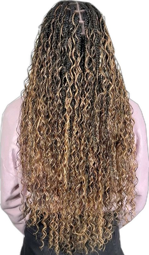 Boho Knotless Braids