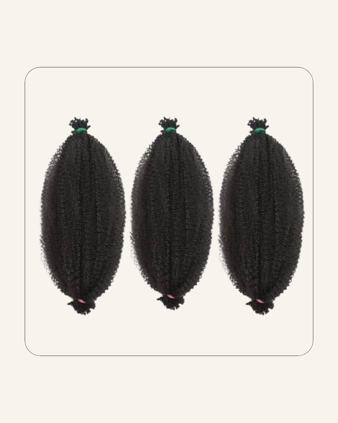 Afro Bulk Braids Karim SalonandSpa