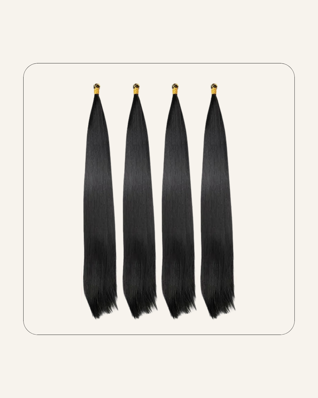 Bone Straight Braids Karim SalonandSpa
