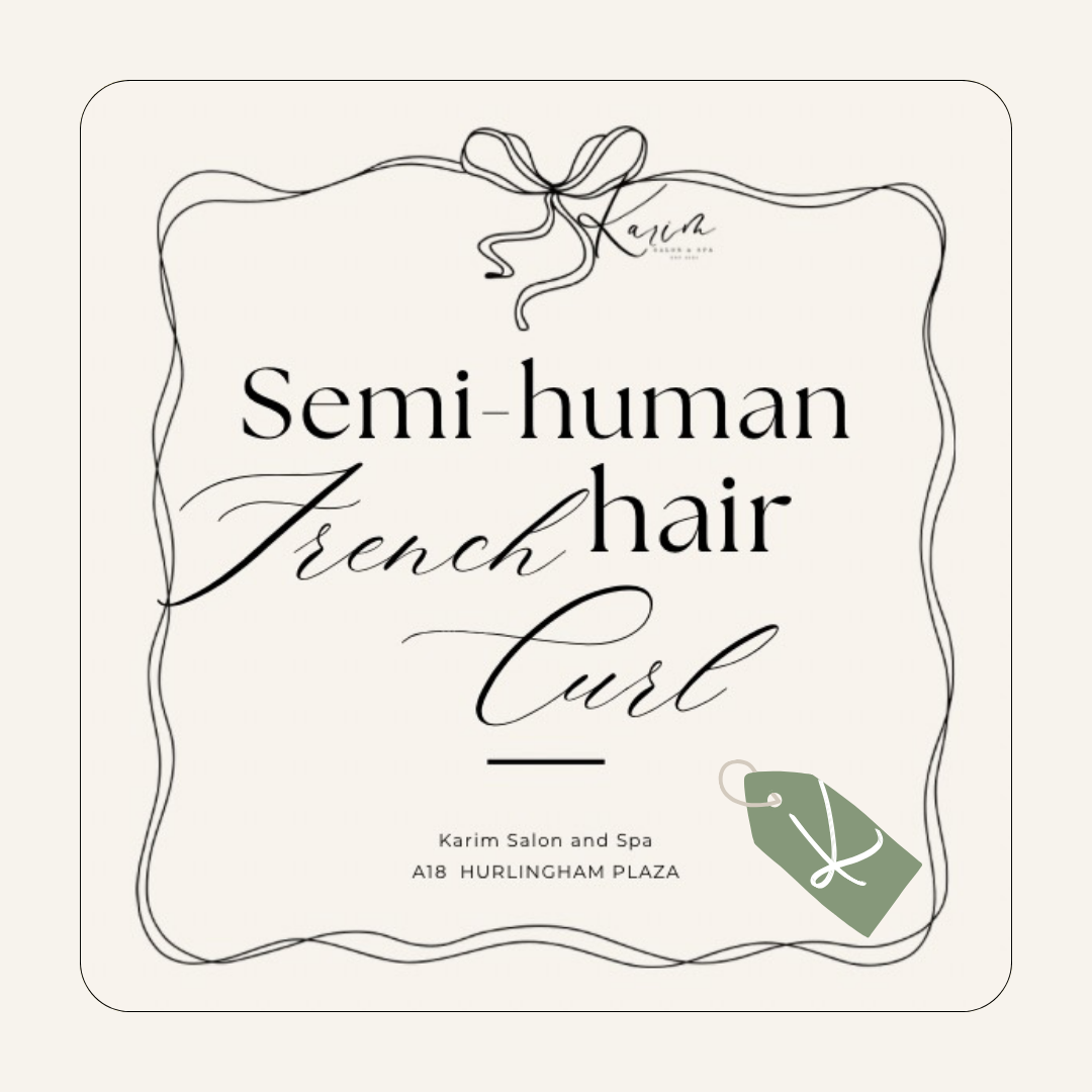 French Curl Braids Karim SalonandSpa