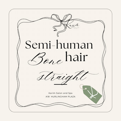 Bone Straight Braids Karim SalonandSpa