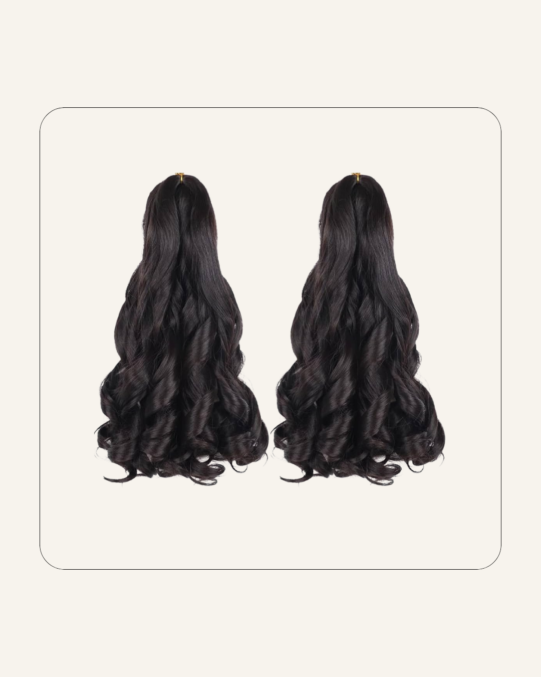 French Curl Braids Karim SalonandSpa