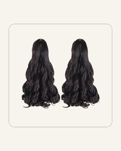 French Curl Braids Karim SalonandSpa
