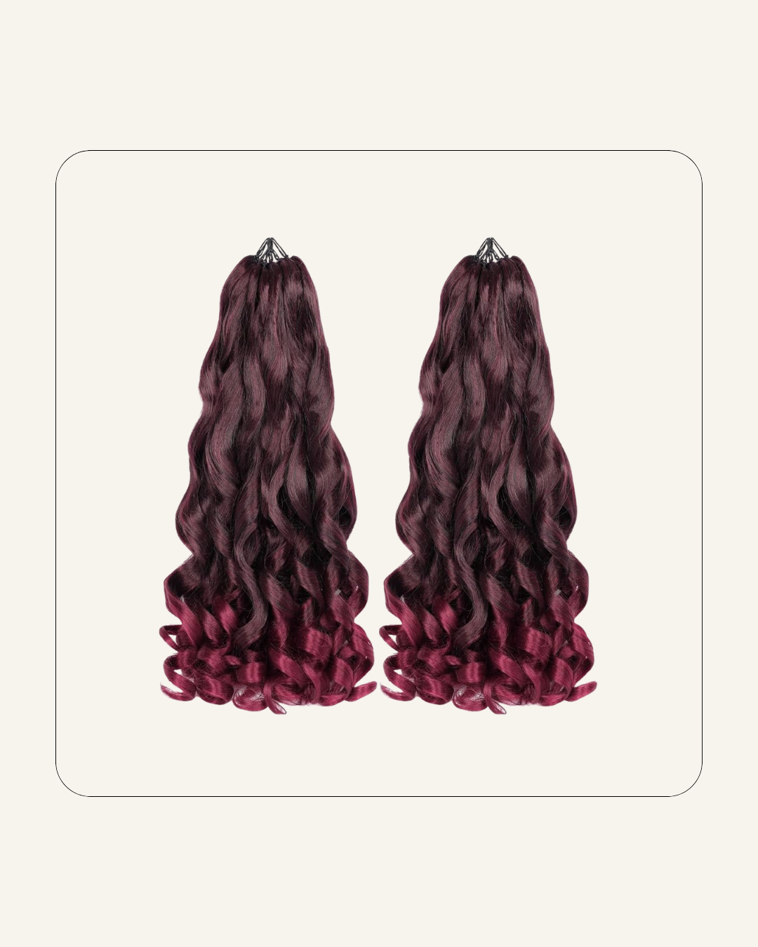 French Curl Braids Karim SalonandSpa