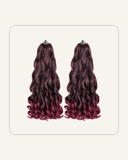 French Curl Braids Karim SalonandSpa