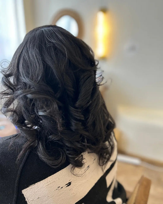 Full Silk Press Karim Salon & Spa