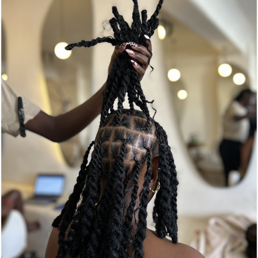 Invisible Twist Locs Karim Salon & Spa