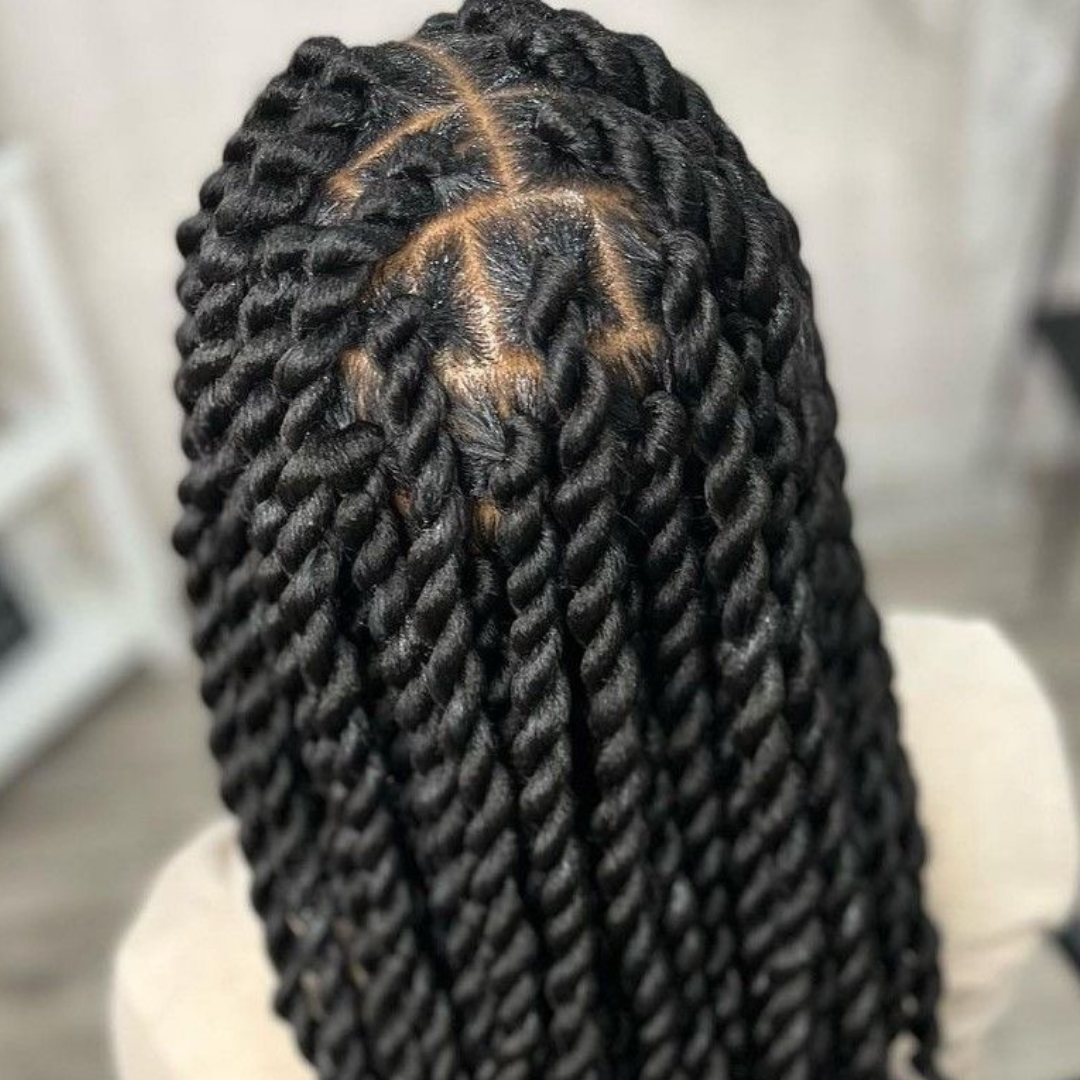 JUMBO Senegalese Twists Karim Salon & Spa