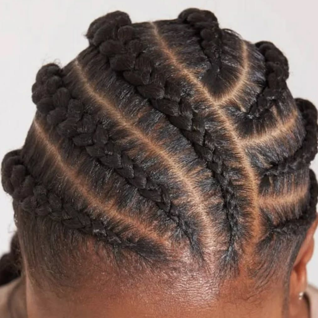 Large Conrows – 10 Lines Karim Salon & Spa