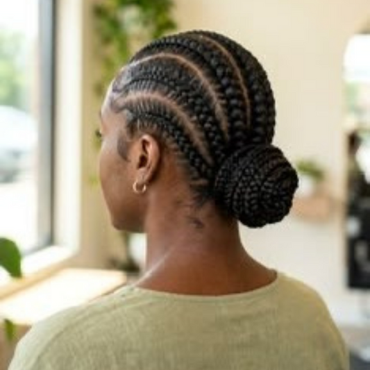 Large Conrows – 6 Lines Karim Salon & Spa