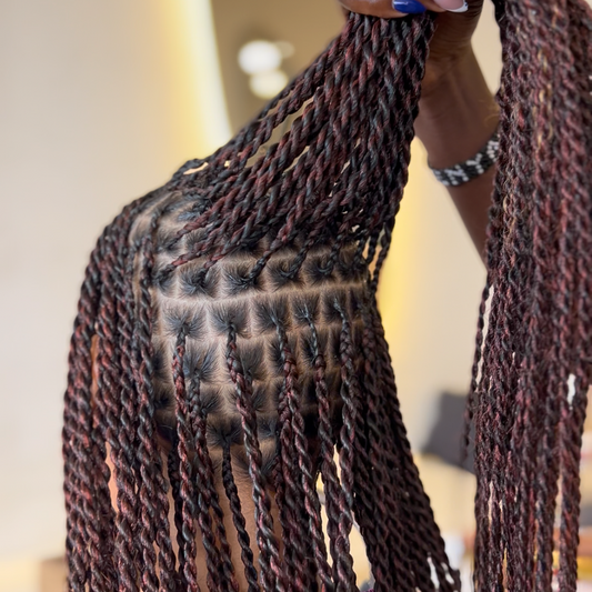Knotless Maasai Twists Karim Salon & Spa