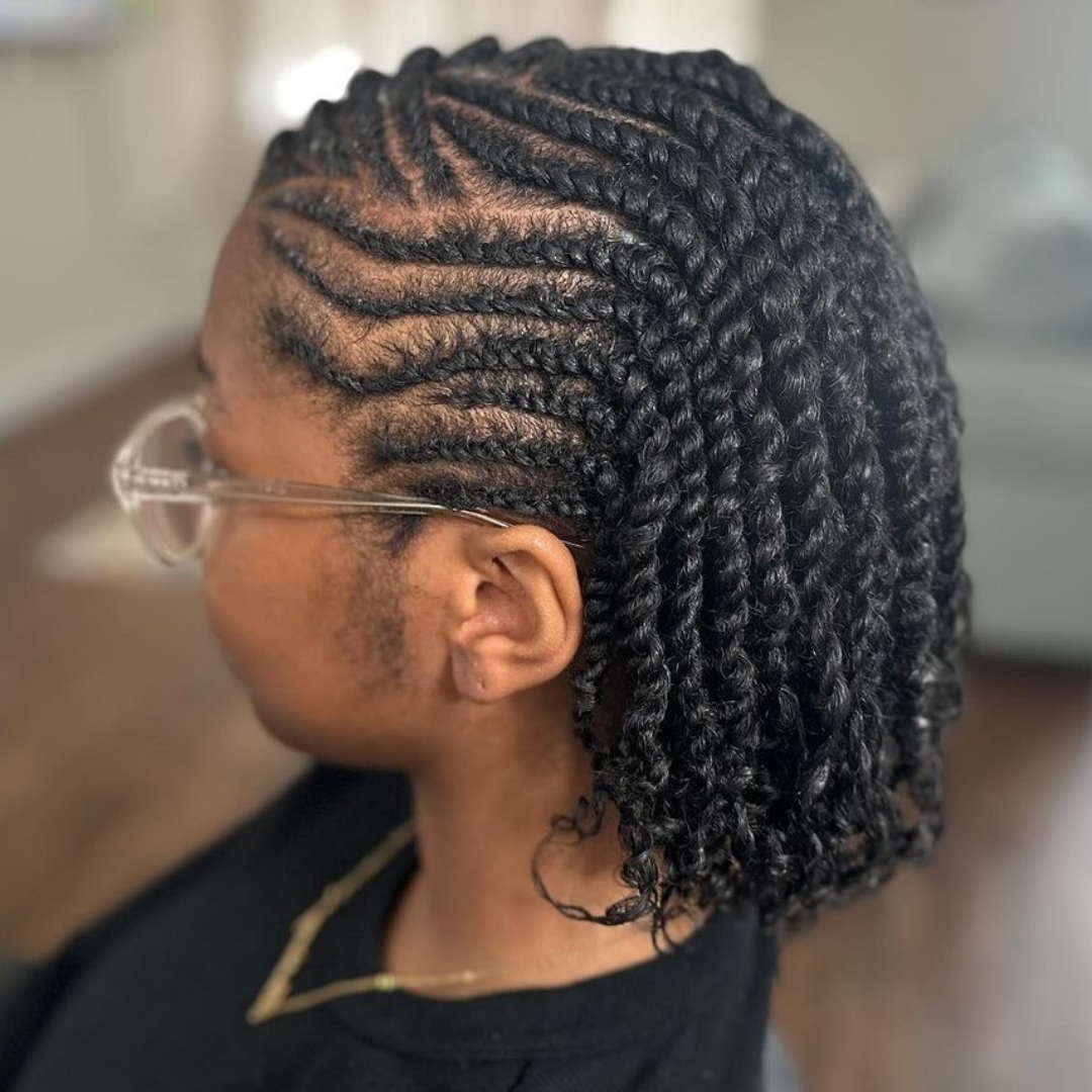 Natural Swahili Lines + Twists Karim Salon & Spa