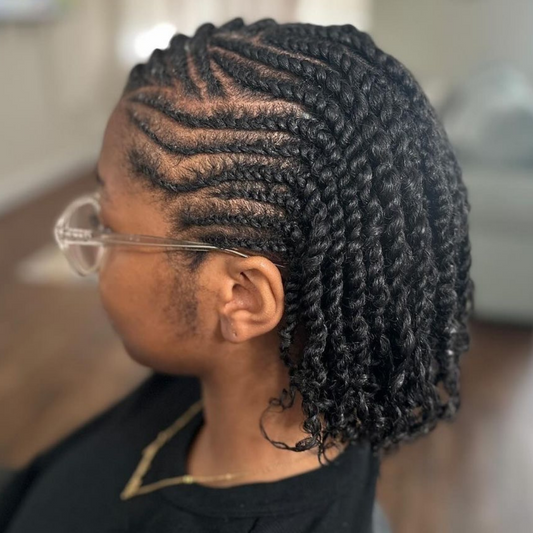 Natural Swahili Lines + Twists Karim Salon & Spa
