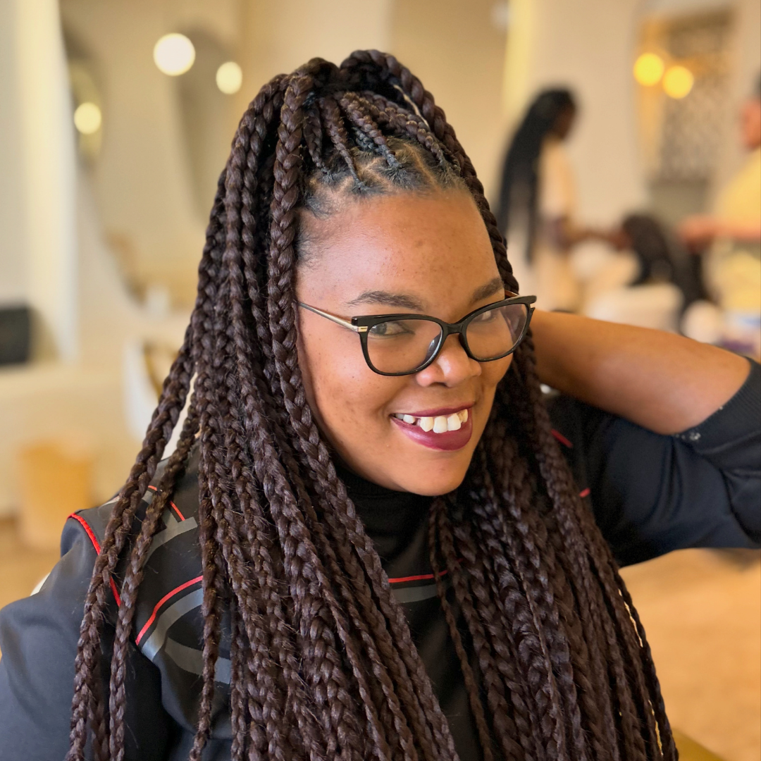 Brazilian Tatutatu braids. Karim Salon & Spa