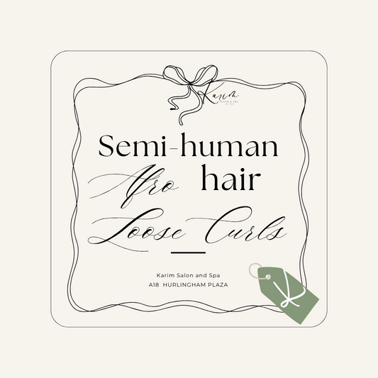 Afro Fulani Loose Curl Karim SalonandSpa